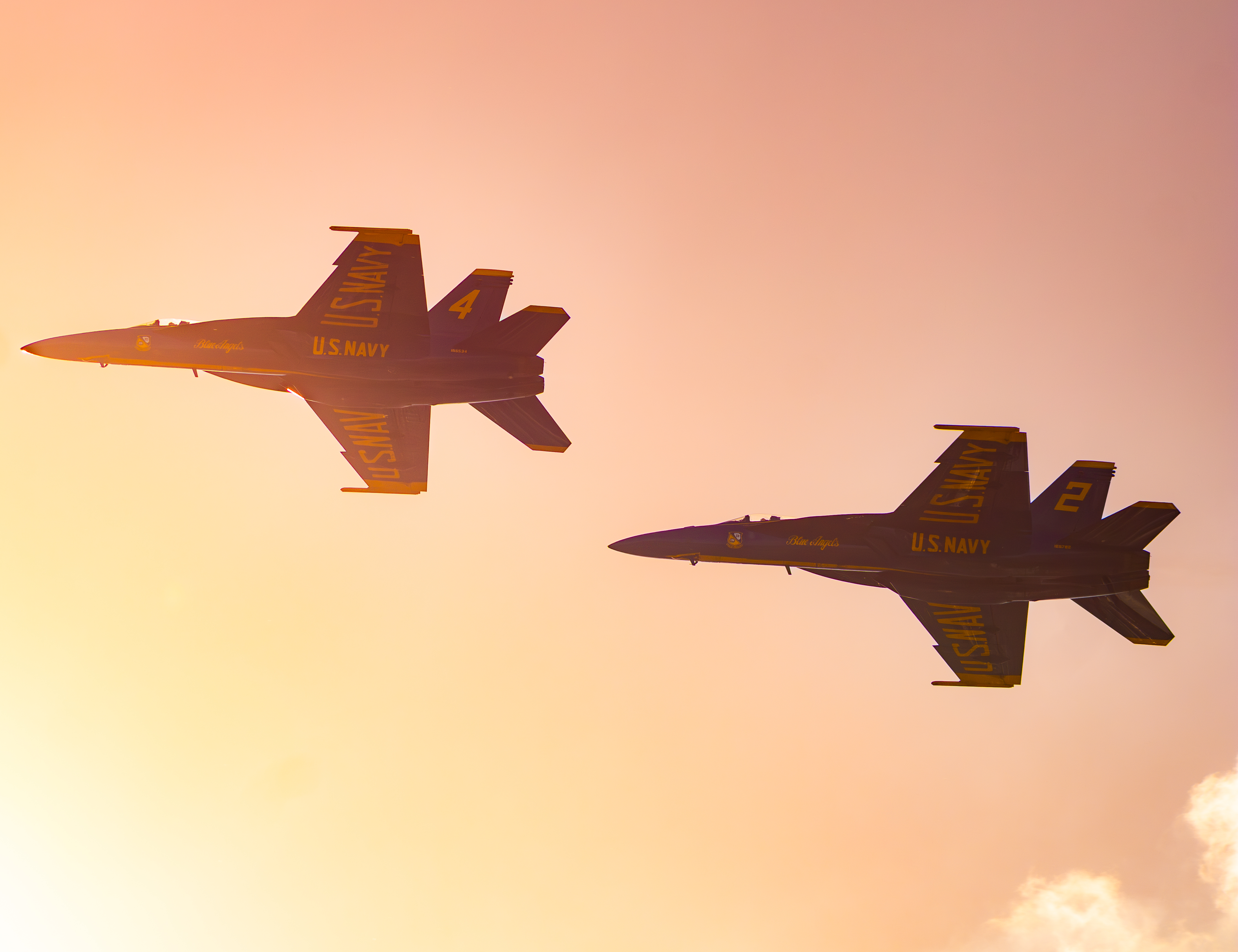 Aerobatic aircraft at air show