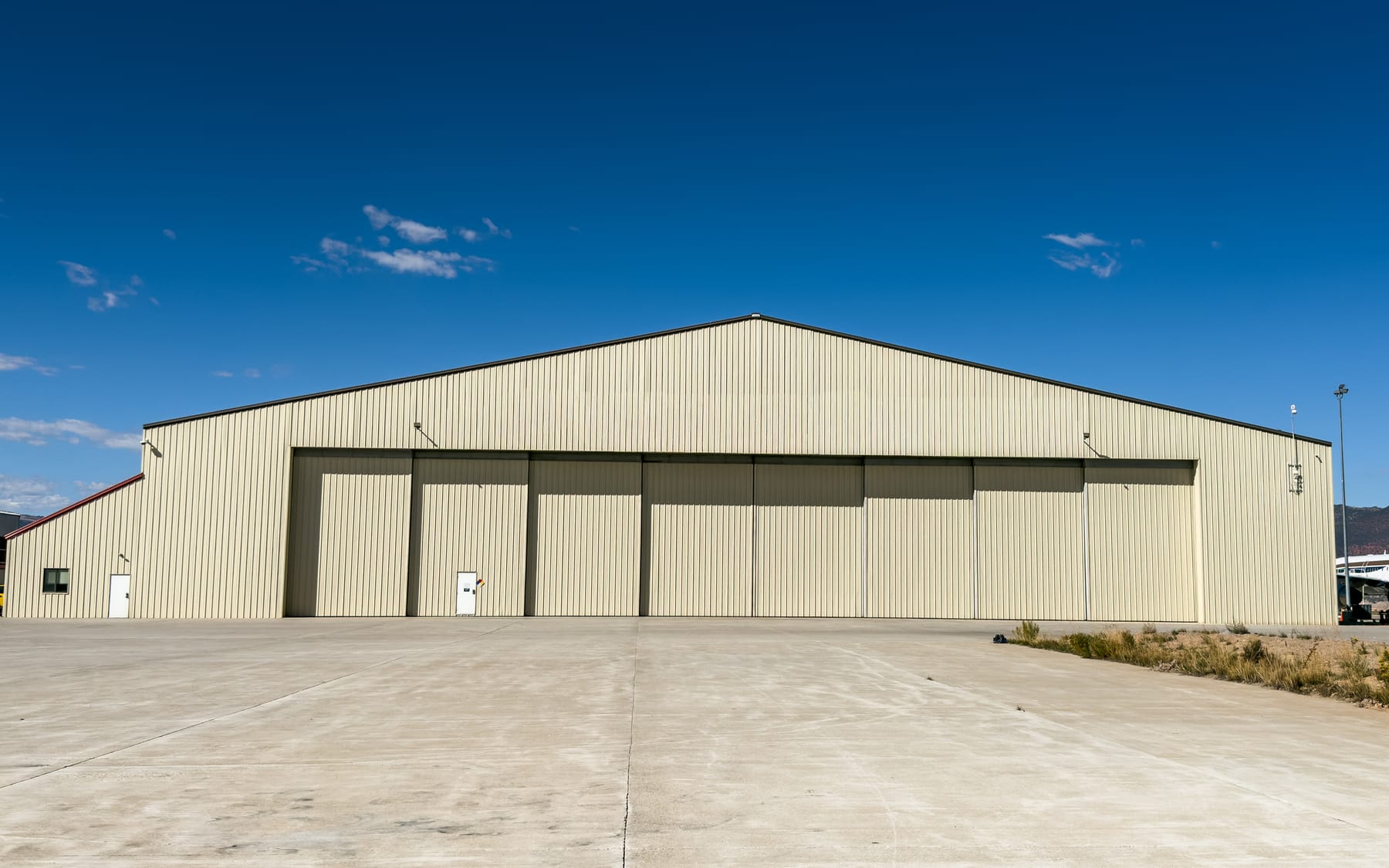 New aviation hangar facility
